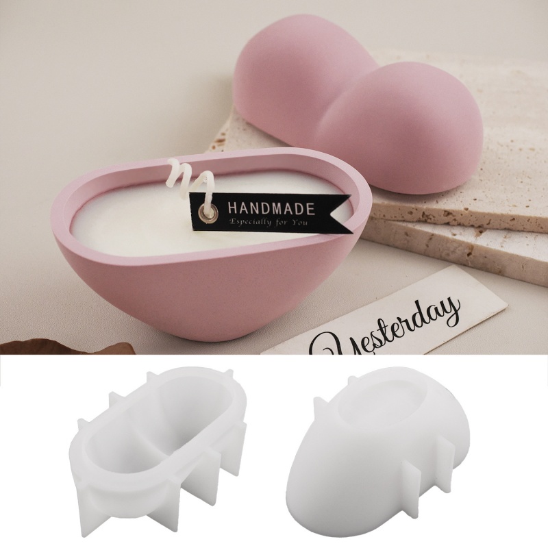 DIY ハート型キャンドルジャー シリコンモールド バレンタ - Candle Vessel Supplies のレビューと価格