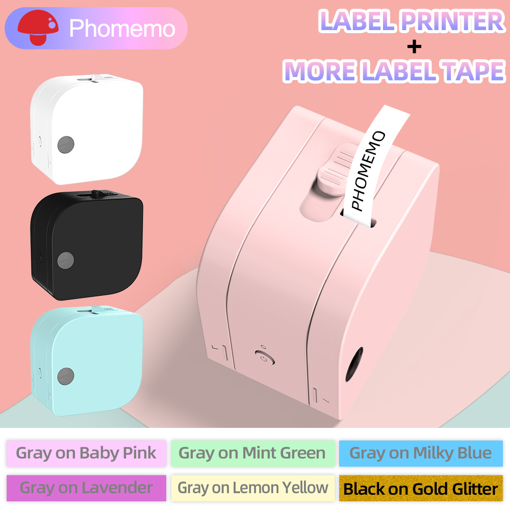 ID ラベルメーカー熱ポータブルプリンタ P12 携帯電話ス - Sticker Label Template のレビューと価格