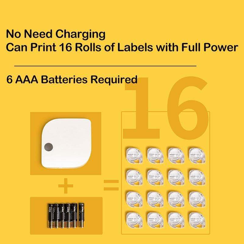 ID ラベルメーカー熱ポータブルプリンタ P12 携帯電話ス - Sticker Label Template のレビューと価格